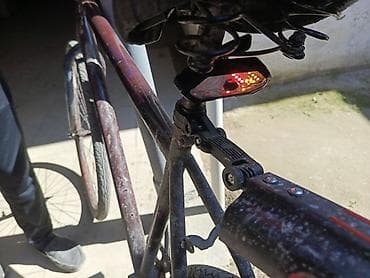velosiped 16 liq: Şəhər tipli velosiped - Klassik polad çərçivə, düz sükan - 28" — 6
