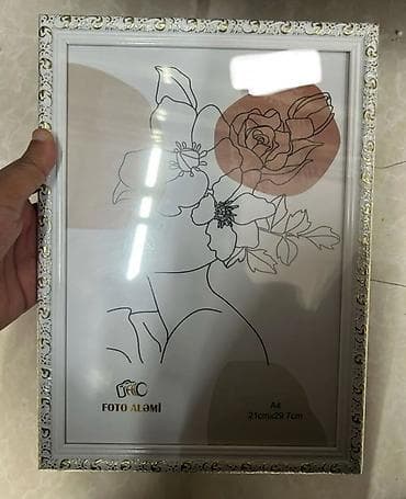 Digər ev dekoru: Çərçivə А4 (21 x 29.7 sm) — 3