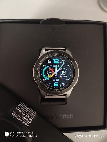 watch 4: Smart saat, Samsung, Suya davamlı, rəng - Gümüşü — 3