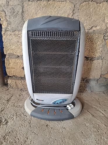 Nushi elektrik qızdırıcısı - Tip: Halogen/qrafit tipli şaquli