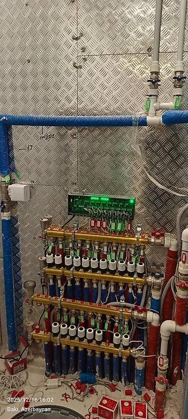 kombi servis: Kombi temiri Kombi yuyulmasi İsti su xetlerinin yuyulmasi — 5