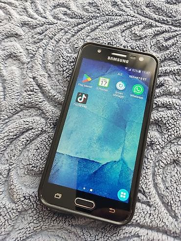 iphon 7 plus: Samsung Galaxy J5, 8 GB, rəng - Qara, İki sim kartlı — 1
