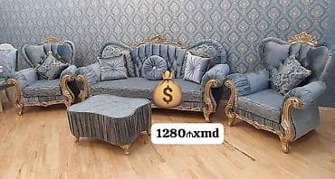 karton qutu aliram: Divan, 2 kreslo — 1