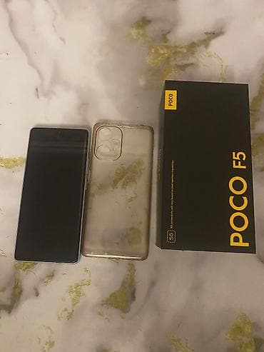 sazz internet online odeme: Poco F5, 256 GB, rəng - Yaşıl, Barmaq izi — 3