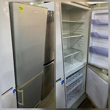 nord soyuducu: 2 qapılı Atlant Soyuducu Satılır, rəng - Gümüşü — 1