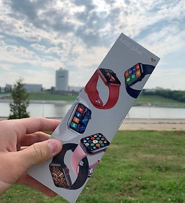 smart box: M16 Plus Watch 6 ~ Birə-bir kopya 🔹️Yeni M16+ tam original 🎨🔖 Qolu — 2