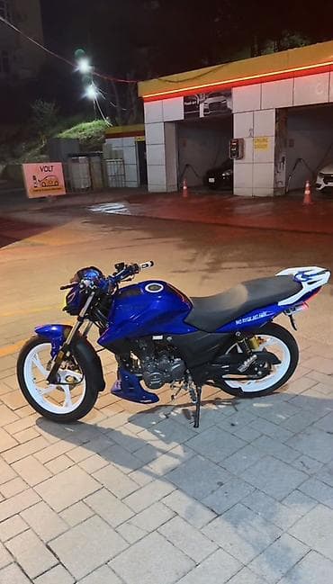 Транспорт: Məhsul: Şəhər tipli çıplaq (naked) motosiklet – mavi rəng Texniki və — 5