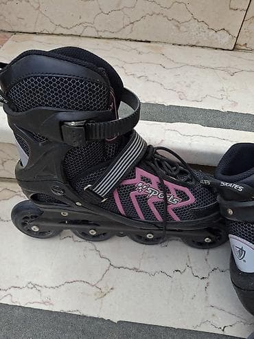 İnline konkis (təkərli konkis) – SuxFly/iSports - Rəng: qara/çəhrayı — 5