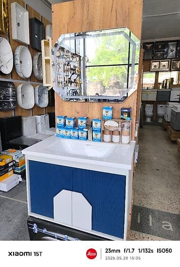 skaf modelleri: Hamam üçün mebel dəsti - Yuxarı hissə: kəsik künclü, çərçivəli böyük — 1