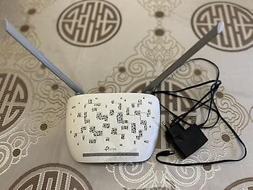 kablolar: TP-Link Wi‑Fi router Xüsusiyyətlər: - Model: TP-Link (2 antenalı) - — 2