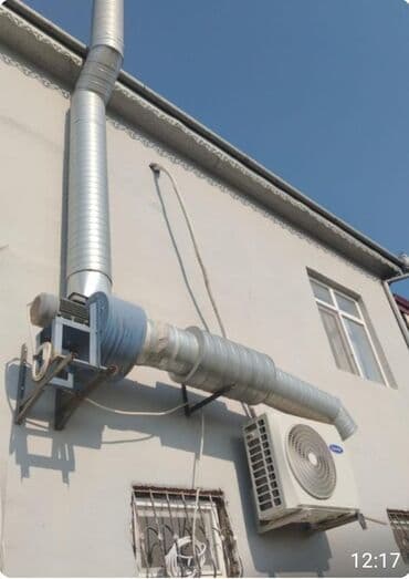 bal suzən maşın: 💫Ruhan Havalandirma sistemi 5500 kub Mator, ses bogucu20 metr — 1