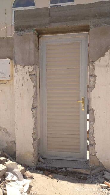 Təmir və tikinti: Jalüz qapılar Alüminium — 1