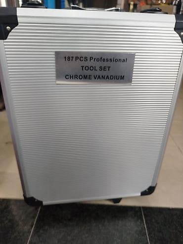 Alçipan: 187 hissəli peşəkar alət dəsti – Chrome Vanadium Kompakt alüminium — 4