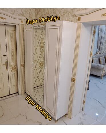 шкаф купе с подсветкой: Düz dolab, Dəhliz üçün, Açılan, Quraşdırıla bilən, 3 qapılı — 1