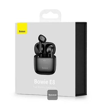 hdd case: Yeni Simsiz (Bluetooth) Qulaqcıqlar, Baseus, rəng - Qara — 4