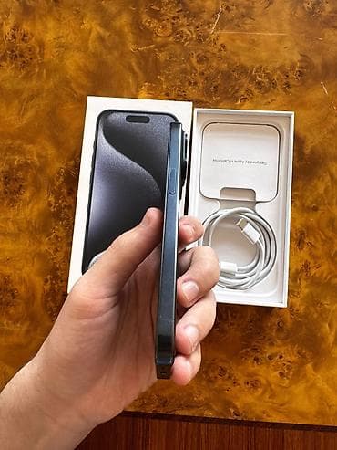 iphone 11 pro max 2 cı el: IPhone 15 Pro, 256 GB, Blue Titanium — 5