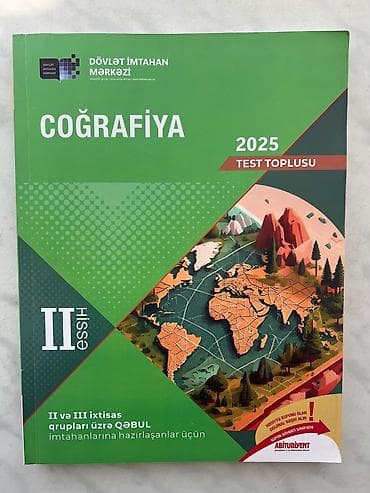 Məhsul: DİM “Test Toplusu 2025” kitabları dəsti Tərkib: - Riyaziyyat — 2