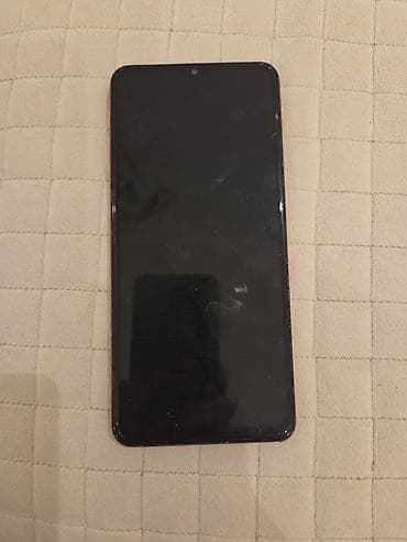 Samsung Galaxy A12, rəng - Qırmızı, Barmaq izi