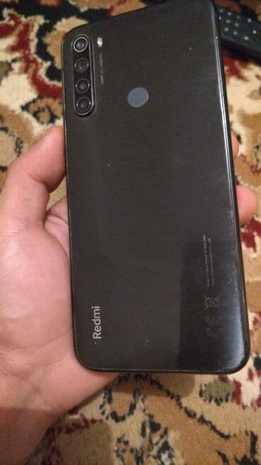 xiaomi mi 9 se irşad: Redmi Note 8, 64 GB, rəng - Qara, Barmaq izi — 1