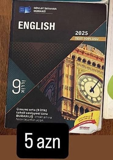 Əla veziyyetdedir!!! “ENGLİSH 2025 9 illik”
Qiymət: 5 azn lalafo.az -da Əla veziyyetdedir!!! “ENGLİSH 2025 9 illik”
Qiymət: 5 azn