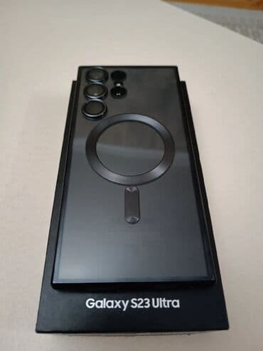 irşad electronics iphone: Samsung Galaxy S23 Ultra, 256 GB, rəng - Qara, Barmaq izi — 5