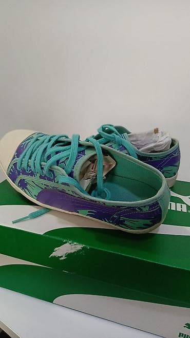 krosovkalar: Puma, Ölçü: 37, rəng - Mavi, İşlənmiş — 3