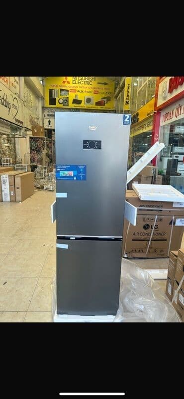 зил москва холодильник: Yeni 2 qapılı Beko Soyuducu Satılır, rəng - Boz, Dolab içi — 1