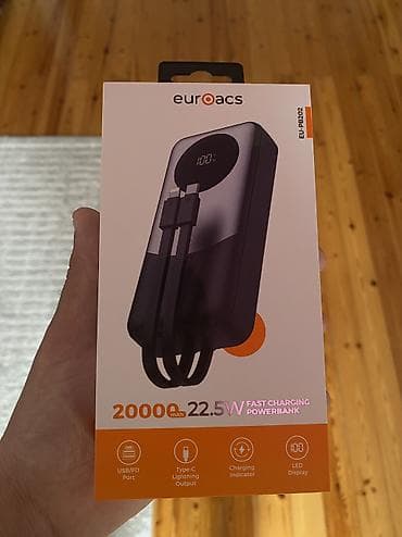 sony wf 1000xm3: Powerbank 20000 mAh, Yeni — 1