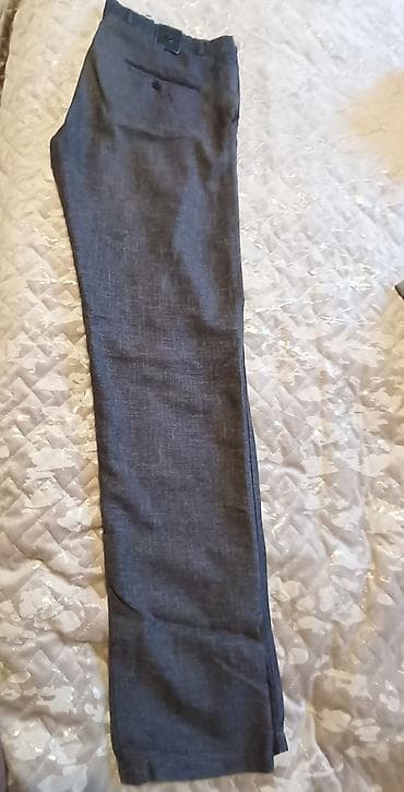 klassik şalvar kişi: Klassik Şalvar, rəng - Boz — 2