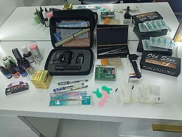 Peşəkar tatu və mikrobleydinq, permanent, laminasiya, ipək kiprik üçün