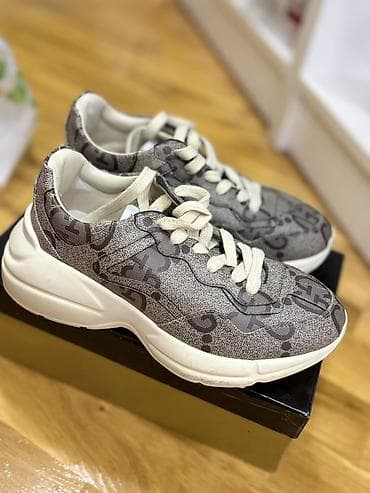 кросовки: Məhsul: Gucci GG Supreme qadın krossovkaları - Model: GG Supreme — 1