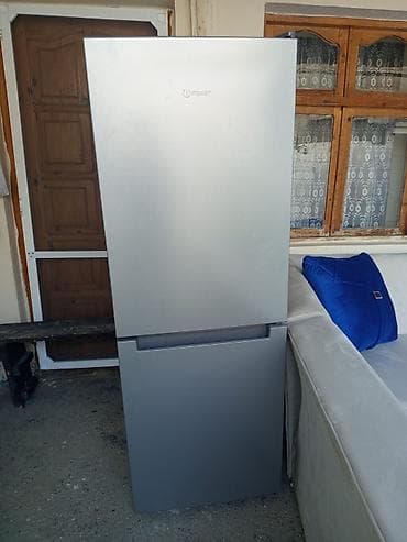 irşad electronics soyuducu: Indesit soyuducu (alt hissədə dondurucu) – gümüşü rəng Xüsusiyyətlər — 1