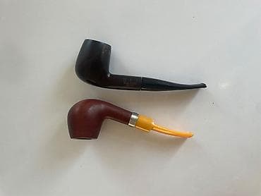 cüzdan: Məhsul: Tütün pipo dəsti (2 ədəd) Təsvir: - Klassik əyri formalı iki — 1