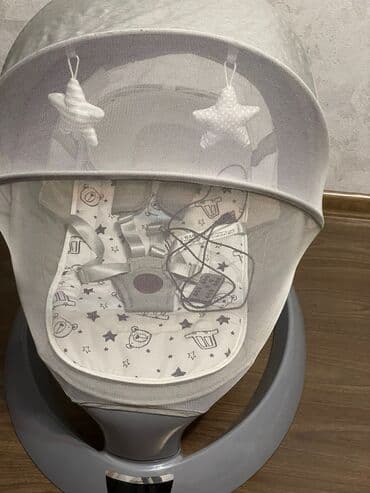 beşik matrası: Oğlan və qız üçün, Beşik, Dəstsiz, Matrassız, Yellənmə mexanizm ilə — 2