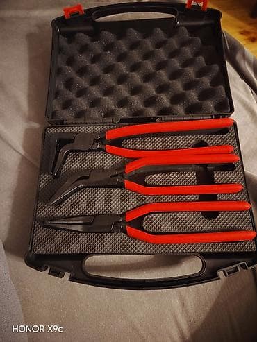 Alət dəstləri: 4-lü professional uzunburun kəlbətin dəsti - Dəstdə 4 müxtəlif uclu — 2