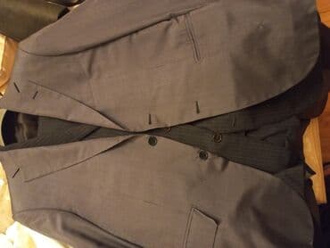 kişi ucun klassik qara kostyum: Kostyum, Demisezon, Brioni, L, rəng - Boz — 3