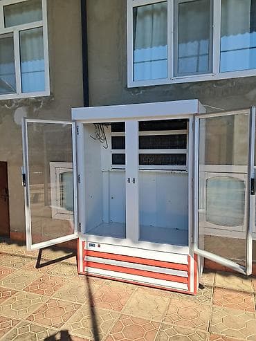 Biznes üçün avadanlıq: Vitrin tipli soyuducu şkaf - Şüşəli iki qapı: ön tərəfdə sürüşən/ələ — 3