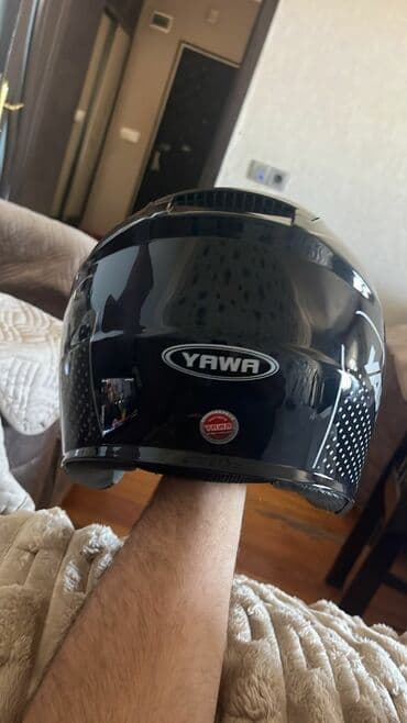YAWA motosiklet dəbilqəsi - Brend: YAWA - Rəng: parlaq qara, gümüşü lalafo.az -da YAWA motosiklet dəbilqəsi - Brend: YAWA - Rəng: parlaq qara, gümüşü