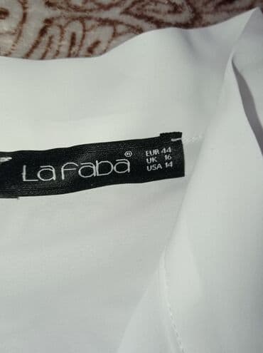 koynək qadın: Жемчужного цвета рубашка,с перламутровыми пуговицами,подойдёт на — 2