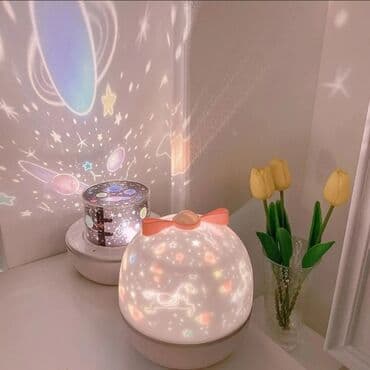 himalay duzu lampası: Lampa projektor Led dönən musiqili projektor🔮 Hədiyyəlik💝🎁 🔹 Ölkə — 2