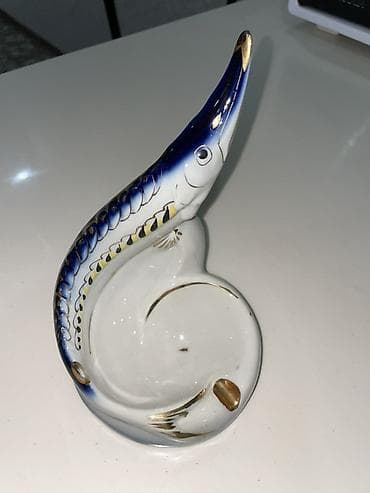 Картины и портреты: Qedimi Porcelan külqabı – balıq fiqurlu Whatsappda yada burda yazib — 2