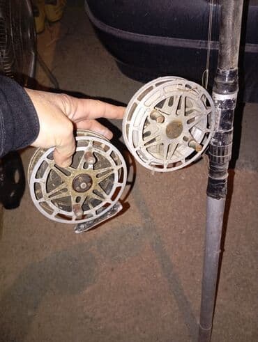 Tikinti daşları: Balıqçılıq üçün sadə fırlanan mexanizmli çarxlı qamış dəsti — 2