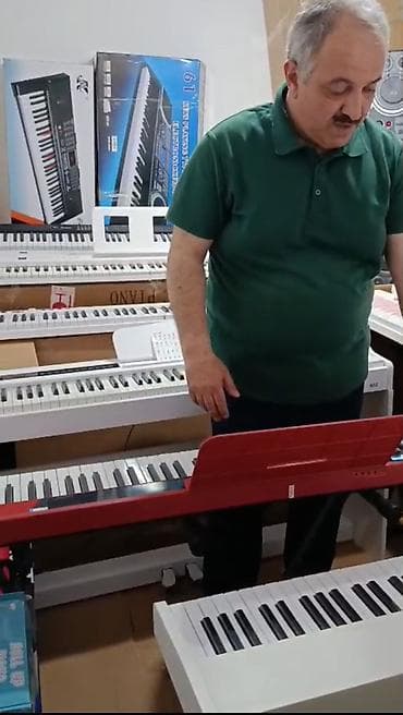 sintezator yamaha: Piano, Rəqəmsal, Yeni, Ünvandan götürmə, Pulsuz çatdırılma — 6