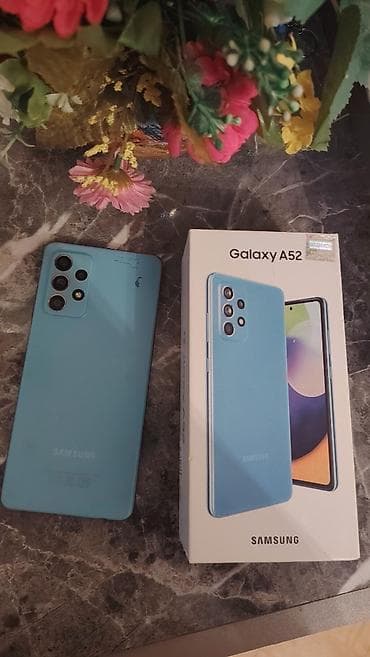 samsung a52 case: Samsung Galaxy A52, rəng - Mavi, Sensor — 2