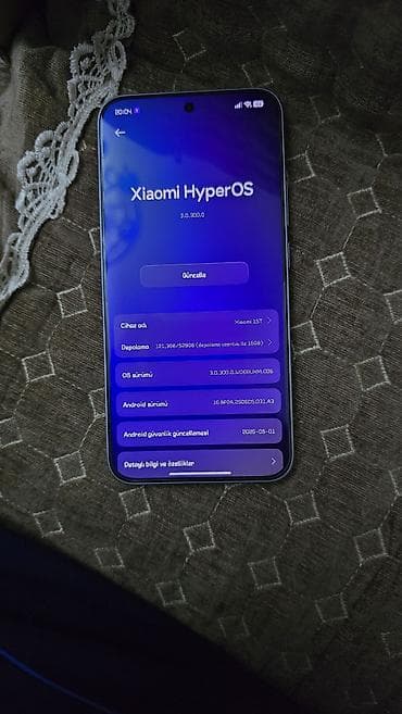 iphone pro max: Xiaomi 512 GB, rəng - Gümüşü, 
 İki sim kartlı — 1