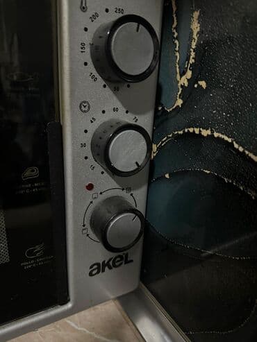 mebel ici soba: Духовка Akel, Электрическая, цвет - Серый, Отдельностоящая — 2