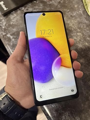 Samsung Galaxy A72, 128 GB, rəng - Qara, İki sim kartlı