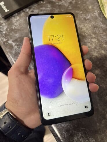 Fly: Samsung Galaxy A72, 128 ГБ, цвет - Черный, Две SIM карты — 1