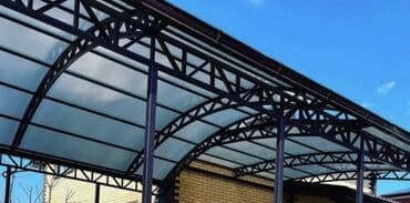 işlenmiş dam örtükleri: Polikarbonatların satışı — 100