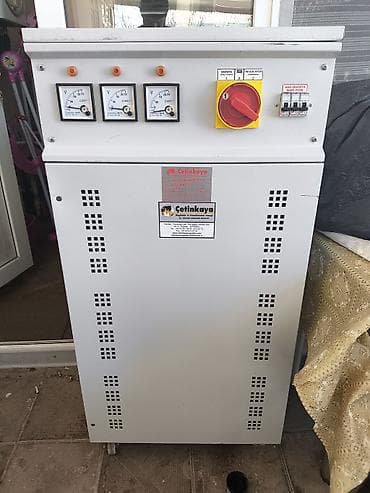 İşlənmiş, Sənaye üçün, 3 faza, Gərginliy stabilizatoru, 220/380 V